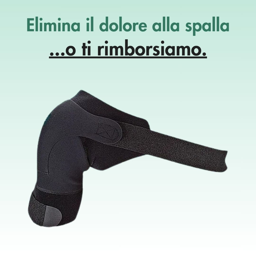 Tutore Per Spalla Uomo E Donna, Compressione 360°, Caldo E Traspirante, Leggero (150g), Regolabile, Colore Pelle, Per Tendiniti E Prevenzione Infortuni
