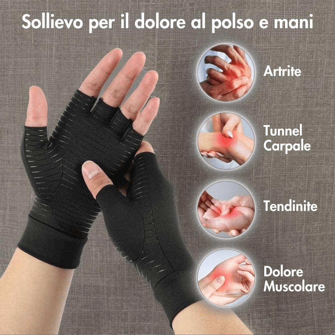 ARTUVATE® Guanti premium a compressione per il dolore alle mani