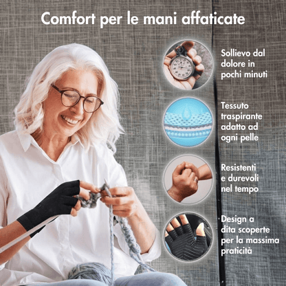 ARTUVATE® Guanti premium a compressione per il dolore alle mani