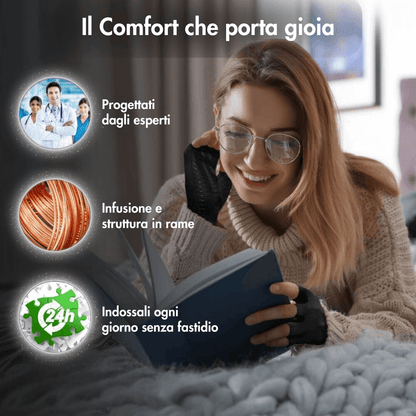 ARTUVATE® Guanti premium a compressione per il dolore alle mani