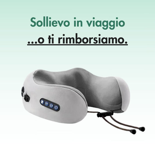 FisioTravel - Cuscino da viaggio 3 in 1